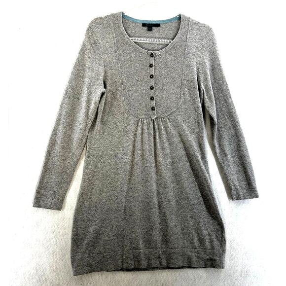 Boden Dresses & Skirts - Boden Knit Dress Size 16 Cotton Cashmere Angora Peasant Boho Casual Cottagae